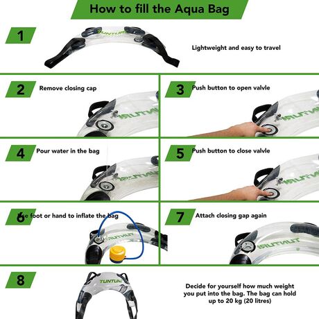 Tunturi Aqua Bag Σάκος Νερού έως 17kg