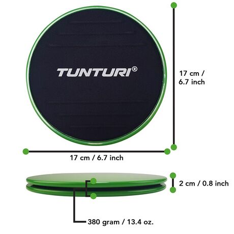Tunturi Δίσκοι Ολίσθησης Core Sliders Pair