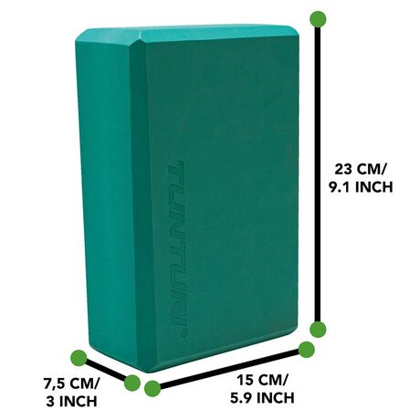 Tunturi Yoga Block Τιρκουάζ