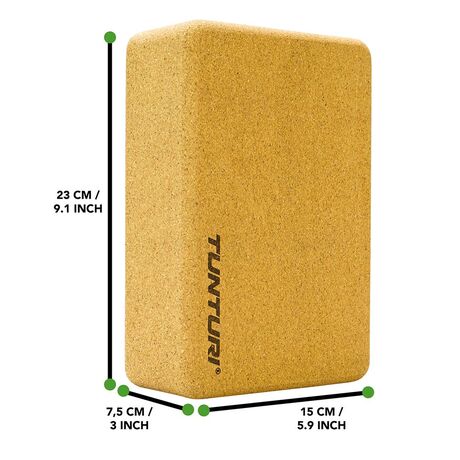 Tunturi Cork Yoga Block
