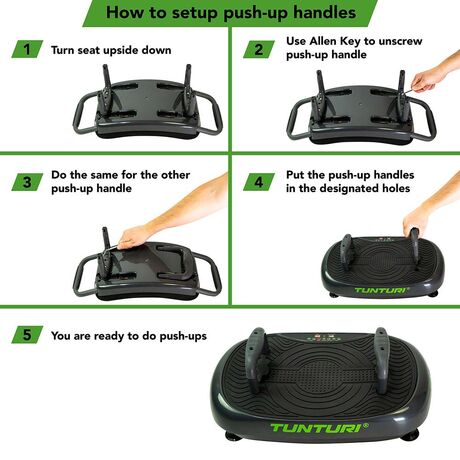 Tunturi Cardio Fit V10 Πλατφόρμα Δόνησης