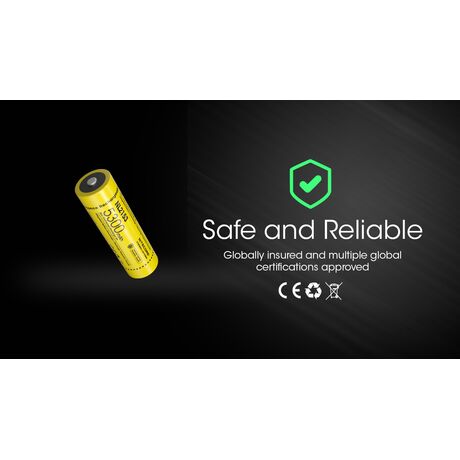 ΜΠΑΤΑΡΙΑ NITECORE 21700/ 5300mAh (τιμή τεμαχίου)