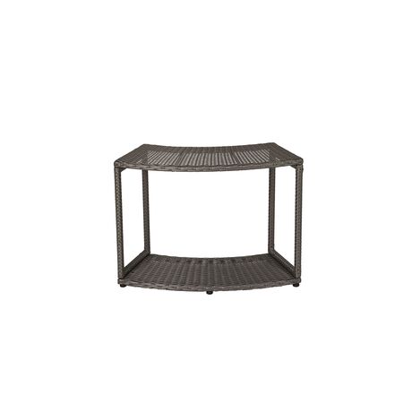 MSpa Wicker Open Storage Unit - for round Spa MSpa Wicker Open Storage Unit - for round Spa