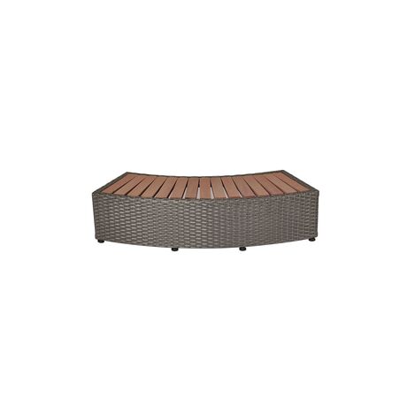MSpa Wicker Step - for round Spa MSpa Wicker Step - for round Spa