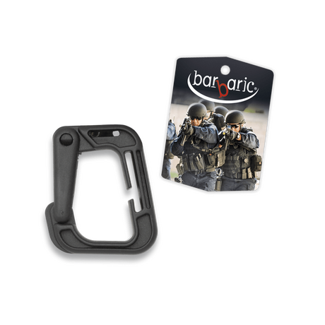 Κρίκος Carabiner Albainox συνθετικός Black Κρίκος Carabiner Albainox συνθετικός Black