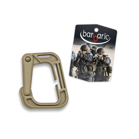 Κρίκος Carabiner Albainox συνθετικός Coyote Κρίκος Carabiner Albainox συνθετικός Coyote