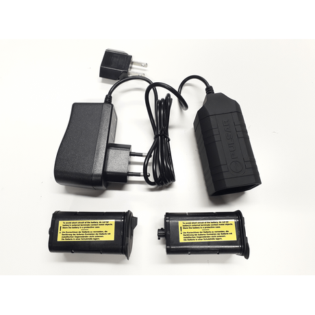 Μπαταρίες Επαναφ.+φορτιστής PULSAR DNV για QUANTUM, DFA75, DN55 Μπαταρίες Επαναφ.+φορτιστής PULSAR DNV για QUANTUM, DFA75, DN55