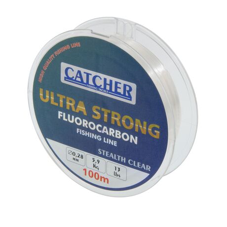 Πετονιά Fluorocarbon Catcher Κωδ. 71270 100m/0.16mm/2kg Πετονιά Fluorocarbon Catcher Κωδ. 71270 100m/0.16mm/2kg