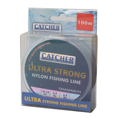 Πετονιά Διάφανη Catcher Κωδ. 71229 100m/0.50mm/19.5kg Πετονιά Διάφανη Catcher Κωδ. 71229 100m/0.50mm/19.5kg