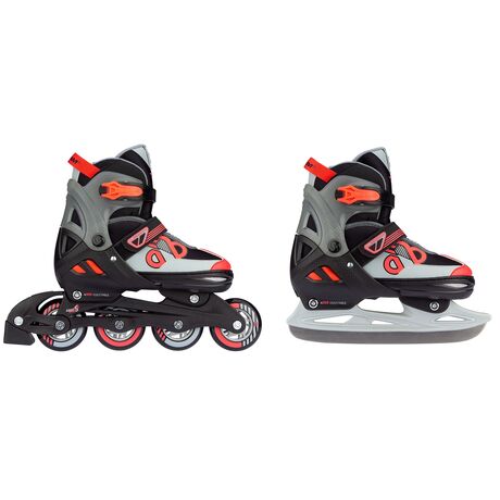 Nijdam Inline Skates - Παγοπέδιλα Combo "Red Raider"