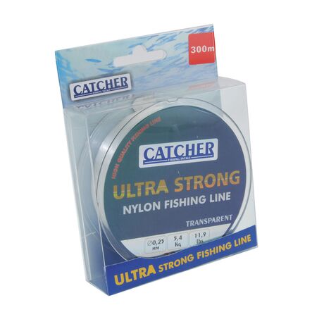 Πετονιά Διάφανη Catcher Κωδ. 71232 300m/0.20mm/3.3kg Πετονιά Διάφανη Catcher Κωδ. 71232 300m/0.20mm/3.3kg