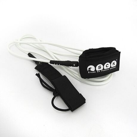 Surf/SUP leash ίσιο 9ft Άσπρο Surf/SUP leash ίσιο 9ft Άσπρο