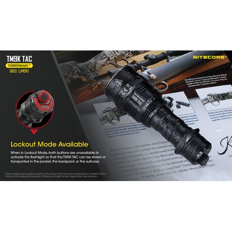 ΦΑΚΟΣ LED NITECORE TM9KTAC, 9800 Lumens