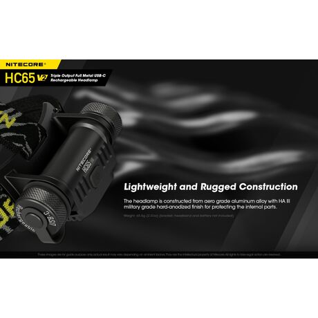 ΦΑΚΟΣ LED NITECORE HEADLAMP HC65V2, 1750 Lumens