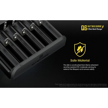 ΦΟΡΤΙΣΤΗΣ NITECORE Q6, Quick charger, 2A,24w