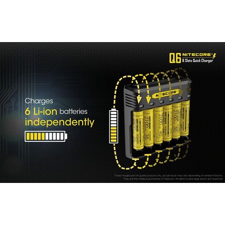 ΦΟΡΤΙΣΤΗΣ NITECORE Q6, Quick charger, 2A,24w