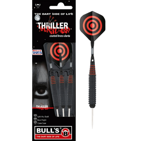 ΒΕΛΑΚΙΑ DART BULL'S, Steel Darts, Thriller, 24g ΒΕΛΑΚΙΑ DART BULL'S, Steel Darts, Thriller, 24g