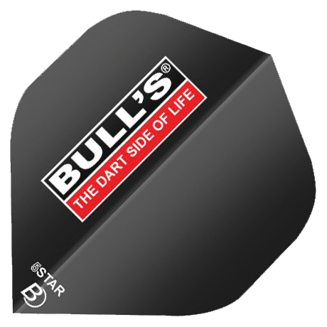 ΦΤΕΡΑ BULL'S DART, 5-Star Flights, A-Std, Bull's Black