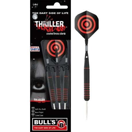 ΒΕΛΑΚΙΑ DART BULL'S, Steel Darts, Thriller, 21g ΒΕΛΑΚΙΑ DART BULL'S, Steel Darts, Thriller, 21g