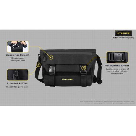 ΤΣΑΝΤΑΚΙ  NITECORE EDC, SLB02, Waterproof 500D Polyester Fabric , 2lt