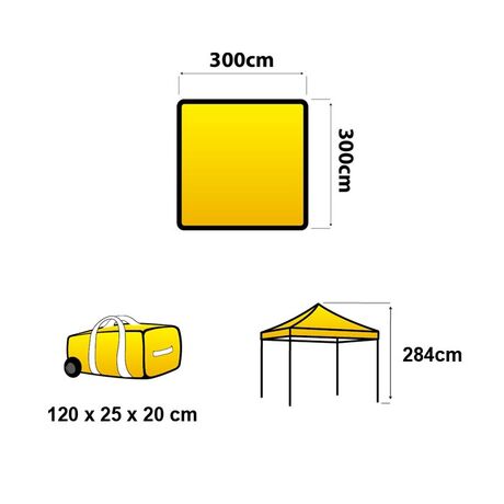 Τέντα Κήπου/Παραλίας 3.0x3.0m OZtrail Κωδ. OZT-439 Μπλε