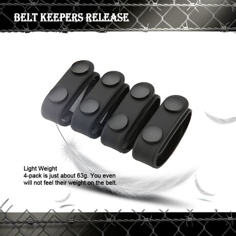 Belt Keepers Cytac, Ταιριάζουν σε ζώνες 2" (Σετ 4 τεμαχίων)