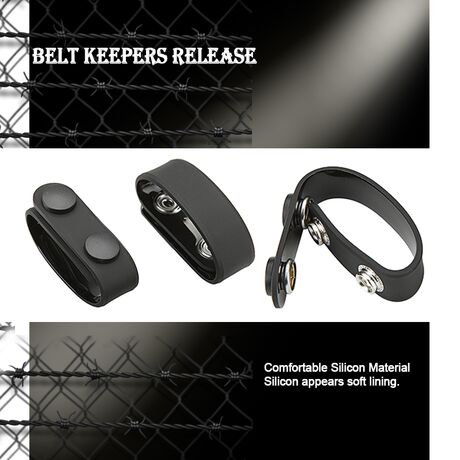 Belt Keepers Cytac, Ταιριάζουν σε ζώνες 2" (Σετ 4 τεμαχίων)