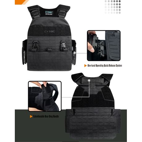 Plate Carrier Cytac, Utility