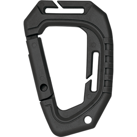 Κρίκος Carabiner Albainox συνθετικός Black