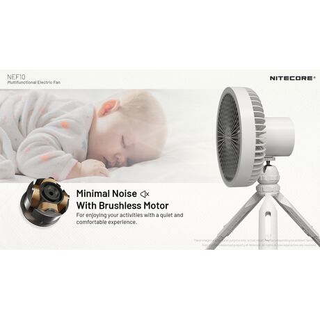 ΑΝΕΜΙΣΤΗΡΑΣ ΠΟΛΥΧΡΗΣΤΙΚΟΣ NITECORE NEF10 Grey