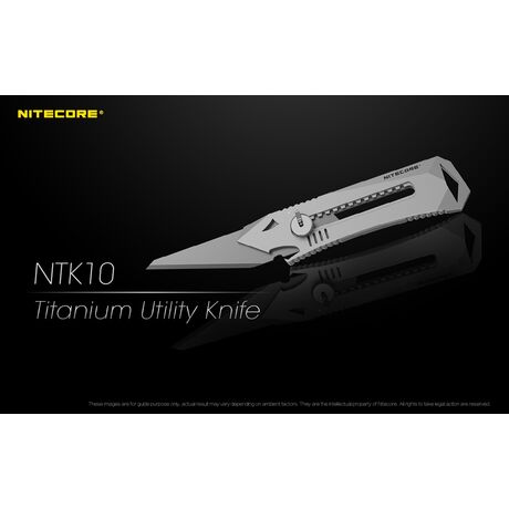 Titanium Utility Knife - NTK10 Titanium Utility Knife - NTK10