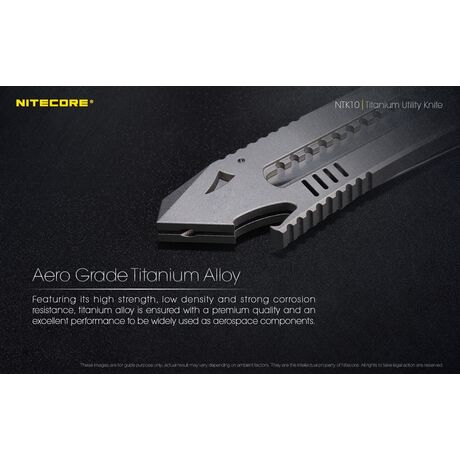 Titanium Utility Knife - NTK10 Titanium Utility Knife - NTK10