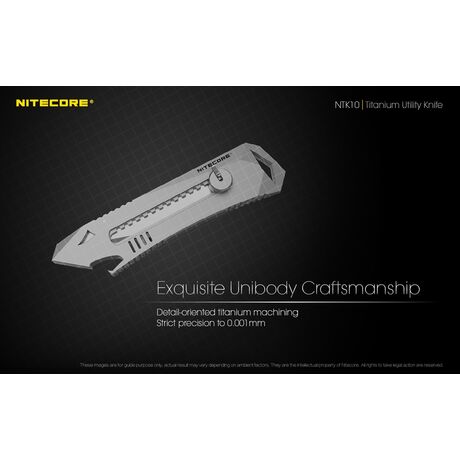Titanium Utility Knife - NTK10 Titanium Utility Knife - NTK10