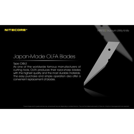 Titanium Utility Knife - NTK10 Titanium Utility Knife - NTK10