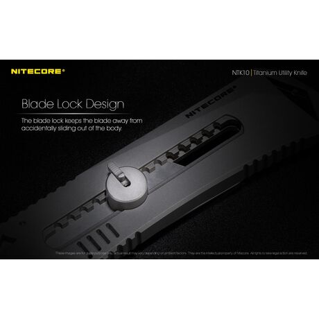 Titanium Utility Knife - NTK10 Titanium Utility Knife - NTK10