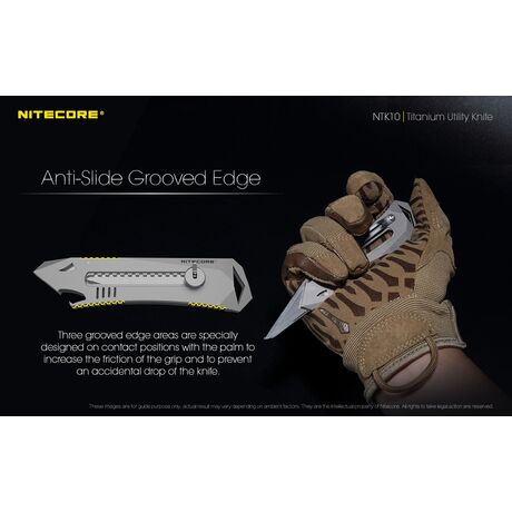 Titanium Utility Knife - NTK10 Titanium Utility Knife - NTK10