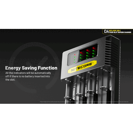 ΦΟΡΤΙΣΤΗΣ NITECORE Ci4, Τεσσάρων Θέσεων