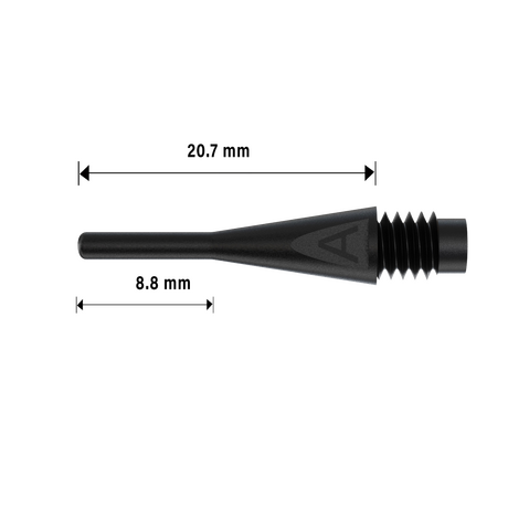 ΜΥΤΕΣ, DART, BULL'S AXX Soft Tips Short 6mm(2BA), 100 τεμ. ΜΥΤΕΣ, DART, BULL'S AXX Soft Tips Short 6mm(2BA), 100 τεμ.