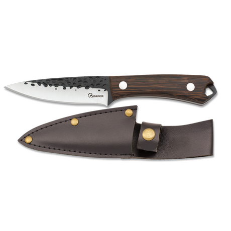 ΣΟΥΓΙΑΣ Albainox wenge wood knife. Blade 10.5 cm, 32707 ΣΟΥΓΙΑΣ Albainox wenge wood knife. Blade 10.5 cm, 32707