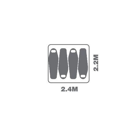 Σκηνή 4 Ατόμων Oztrail Fast Frame 4 Σκηνή 4 Ατόμων Oztrail Fast Frame 4