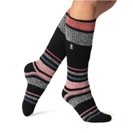 H.H. LADIES HEAT HOLDERS SKI SOCKS INDIGO 6084 H.H. LADIES HEAT HOLDERS SKI SOCKS INDIGO 6084