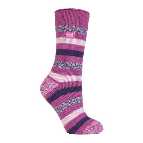 H.H.SOCKS LADIES FASHION TWIST CREW ABSTRACT 1964
