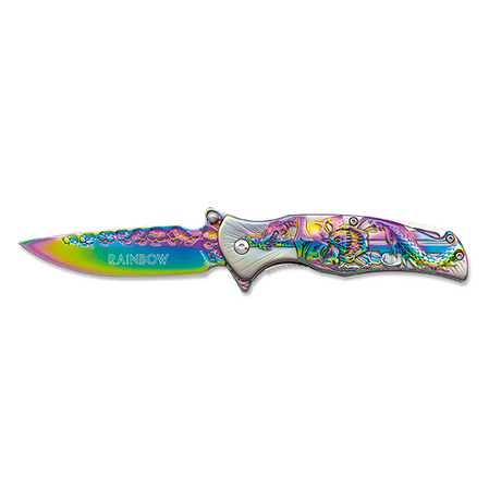 ΣΟΥΓΙΑΣ ALBAINOX, Rainbow bicoloured penknife, blade 9cm, 18927 ΣΟΥΓΙΑΣ ALBAINOX, Rainbow bicoloured penknife, blade 9cm, 18927