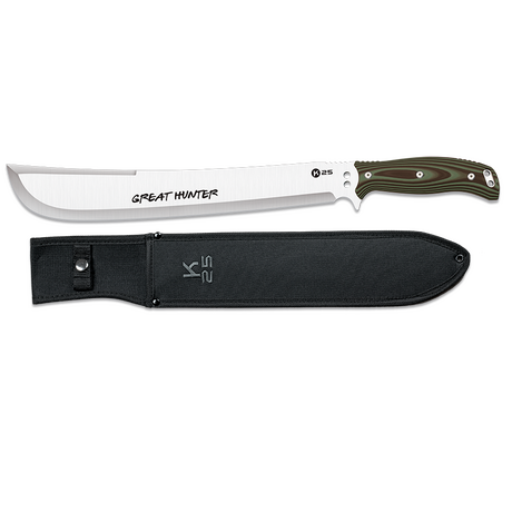 ΜΑΧΑΙΡΙ K25 Great Hunter G10 machete.Green-black, 37,00cm, 32685 ΜΑΧΑΙΡΙ K25 Great Hunter G10 machete.Green-black, 37,00cm, 32685