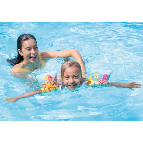 Μπρατσάκια Φουσκωτά Intex Tropical Buddies 58652 Μπρατσάκια Φουσκωτά Intex Tropical Buddies 58652