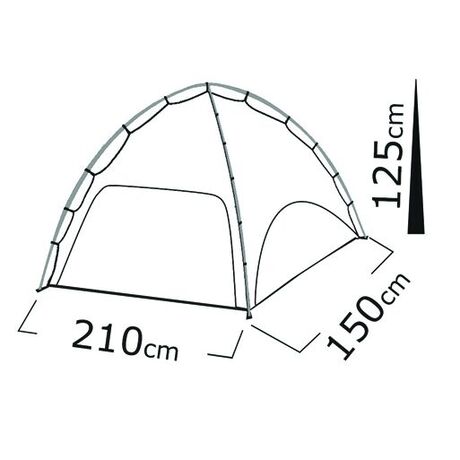 SALTY TRIBE Arawak Beach Tent, Σκηνή Παραλίας 210x150x125(ύψος) cm, Κωδ. TRI-072 SALTY TRIBE Arawak Beach Tent, Σκηνή Παραλίας 210x150x125(ύψος) cm, Κωδ. TRI-072