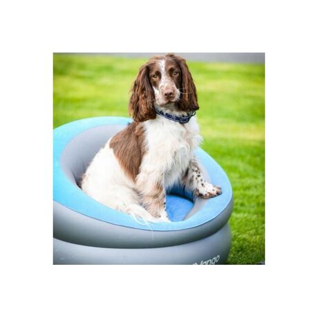 ΦΟΥΣΚΩΤΗ ΚΑΡΕΚΛΑ VANGO INFLATABLE DONUT FLOCKED CHAIR