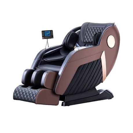 Πολυθρόνα Μασάζ ROHAUS 607 Μαύρο - Καφέ