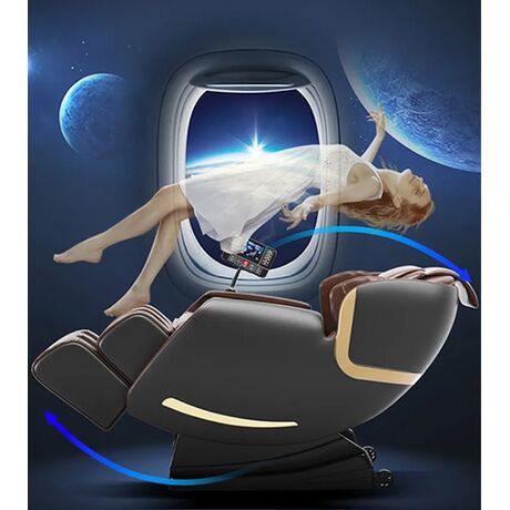 Πολυθρόνα Μασάζ ROHAUS 618 Καφέ/ Μαύρο