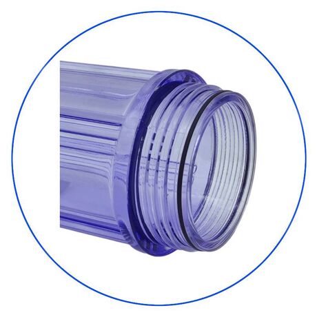 Διπλή Φιλτροθήκη Κεντρικής Παροχής 10″ PDW-FH2 1C 1'' της Puredry